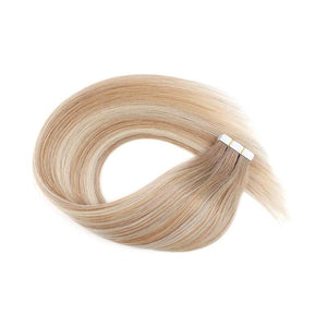 #27-613 Blonde Tape In Hair Extensions 20pcs 50g Human Hair Extensions
