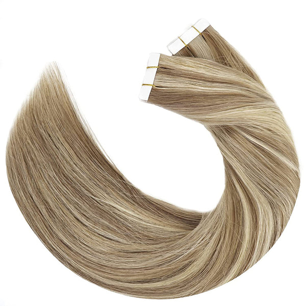 #6-613 Tape In Hair Extensions 20pcs 50g Human Hair Extensions
