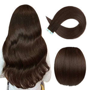 #2 Tape In Hair Extensions 20pcs 50g Human Hair Extensions